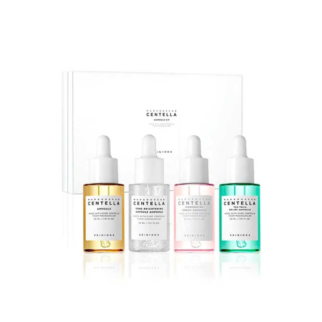 CENTELLA - Madagascar Ampoule Kit (4 mini sueros)