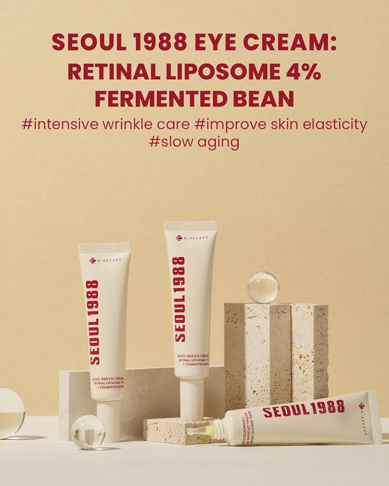 SEOUL 1988 Eye Cream: Retinal Liposome 4% + Fermented Bean
