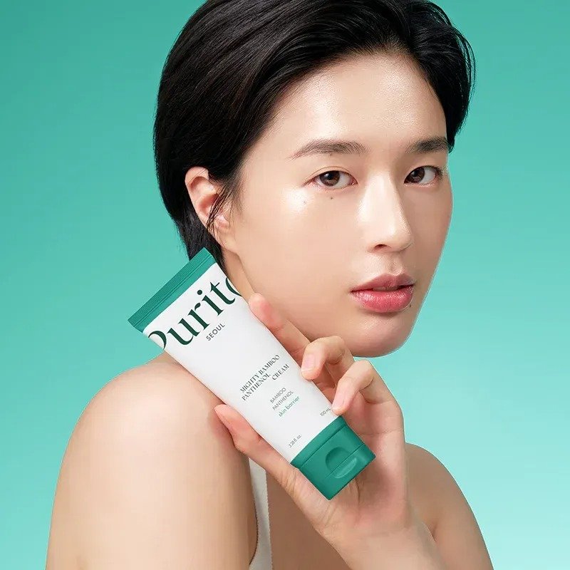 PURITO SEOUL - Mighty Bamboo Panthenol Cream - 100ml
