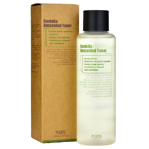 PURITO SEOUL -  Centella Toner Unscented - 200ml
